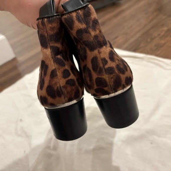 Nine West Leopard Print Ankle Boots - Picture 4 of 6